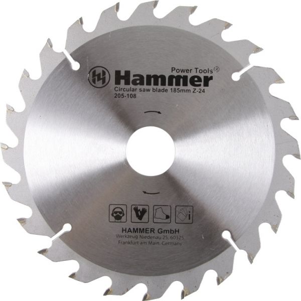 Диск для пилы Hammer Flex 205-108 CSB WD 185мм