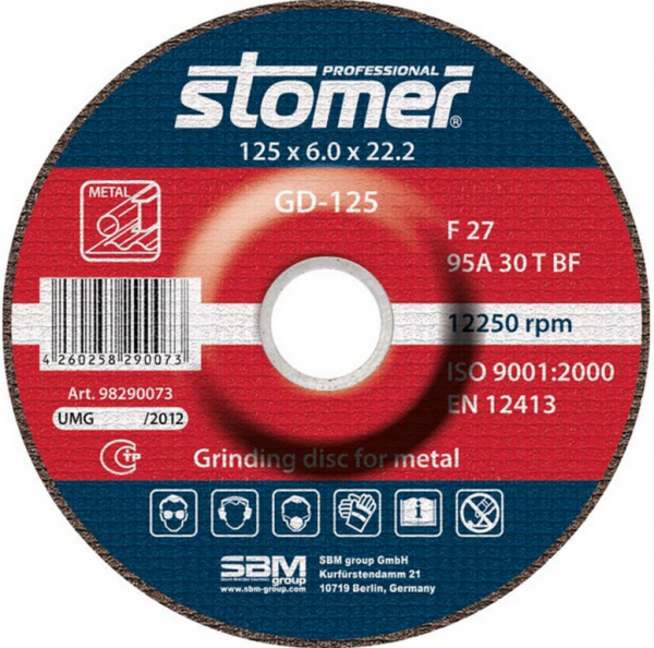 Диск по металлу Stomer GD-180 98290059