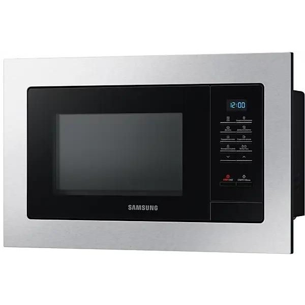 Встраиваемая микроволновая печь Samsung MS23A7013AT/BW 1150 Вт, черный